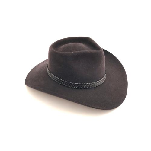 immagine che rappresenta il cappello akubra snowy river nero