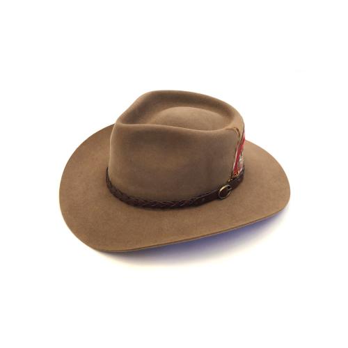 immagine che rappresenta il cappello akubra stockman nocciola