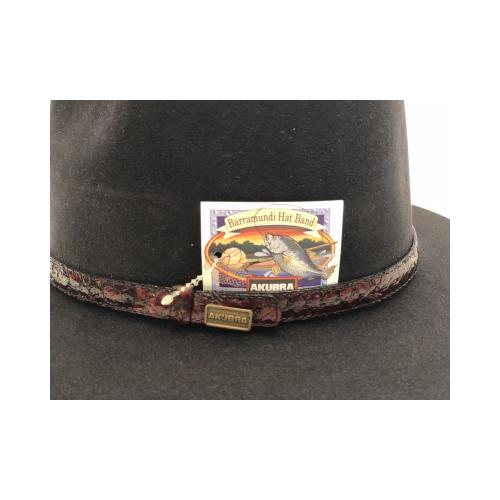 immagine che rappresenta il cappello akubra banjo Patterson grigio